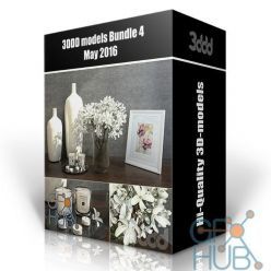 3D model 3DDD/3Dsky models – Bundle 4 May 2016