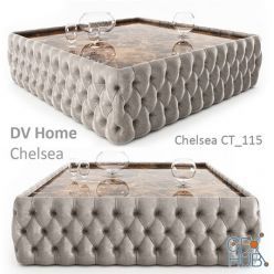 3D model Coffee table DV Home Chelsea Chelsea CT 115