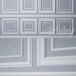 3D model Set of Moldings