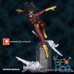 3D model Spider Woman