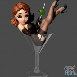 3D model Martini Girl – 3D Print