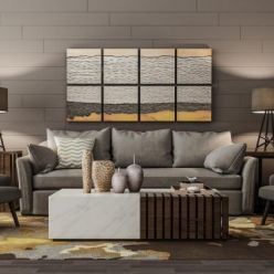 3D model Group of furnishings for the mixed living room 13