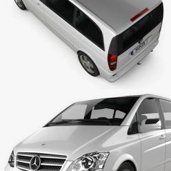 3D model Mercedes-Benz Viano Compact 2011