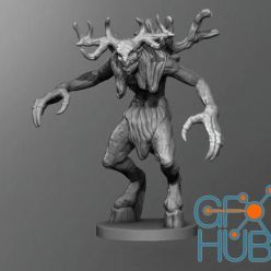 3D model ﻿Wendigo – 3D Print