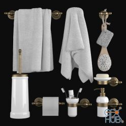 3D model Bathroom accessories Migliore Mirella