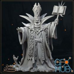 3D model Dark Bishop - 3D Print