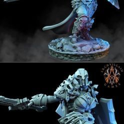 3D model Female Deathknight – 3D Print