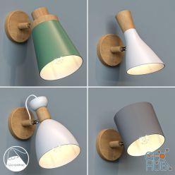 3D model B4003 Sconce Nordic