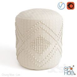 3D model Pouf VOLOS