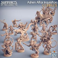 3D model Ashen Alfar Inquisitors – 3D Print