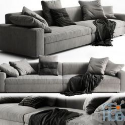 3D model Poliform Dune Sofa