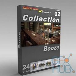 3D model DigitalXModels – Volume 02 – Booze