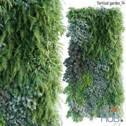 3D model Vertical garden 14 V2