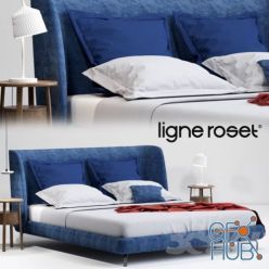 3D model Desdemone bed by Ligne Roset