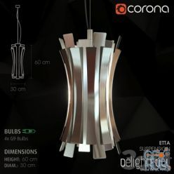 3D model ETTA SUSPENSION LAMP