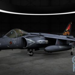 3D model Marine Corps Sea Harrier II