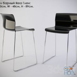 3D model Ikea Glen Bar Chair