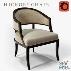 3D model Hickory Chair Claude Chair 5412-23