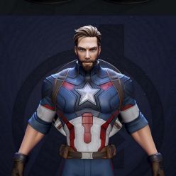 3D model Captain America PBR