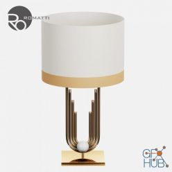 3D model Table lamp Romatti Alemoor