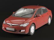 3D model Honda Civic Hybrid