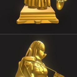 3D model Fate-Zero 9 Classes Chess Set and Fate Grand Order Moon Cancer Class Chess Piece – 3D Print