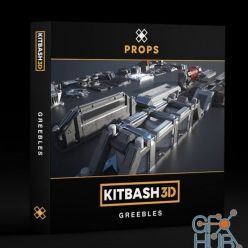 3D model Kitbash3D – Props: Greebles