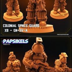 3D model Human Space Explorer XB – 3D Print