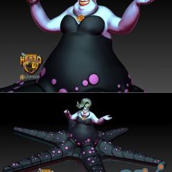 3D model Articulated Ursula v1-2 – 3D Print