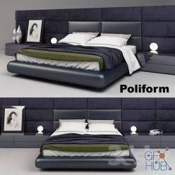 3D model Dream Bed by Poliform