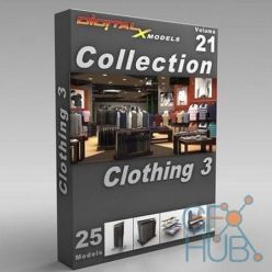 3D model DigitalXModels – Volume 21 – Clothing 3