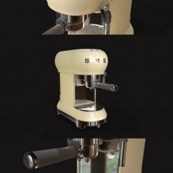 3D model SMEG Coffee machine PBR