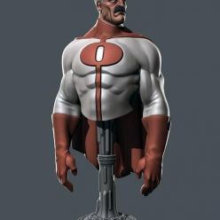 3D model Eastman - Omni Man bust – 3D Print