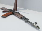 3D model Gun Kalashnikov AK 47