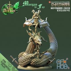 3D model Morgan le Fay – 3D Print