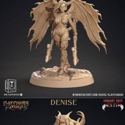 3D model Clay Cyanide Miniatures - Daughters Of Lilith January 2022 – 3D Print