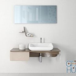 3D model Modern bathroom sets 046