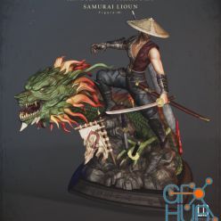 3D model Samurai Lioun