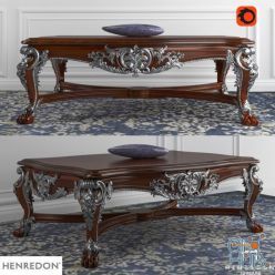 3D model Henredon Marseilles II classic table