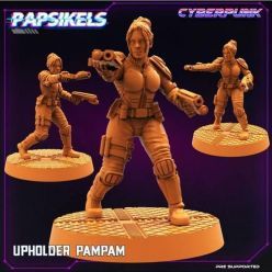 3D model PapSikels Miniatures - Tribes - Cyberpunk Release March 2022 – 3D Print