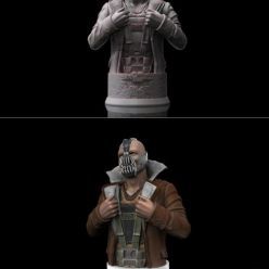 3D model Fotis Mint - Bane Bust – 3D Print