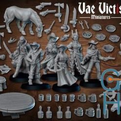 3D model Vae Victis Miniatures - Western Fantasy April 2021 – 3D Print