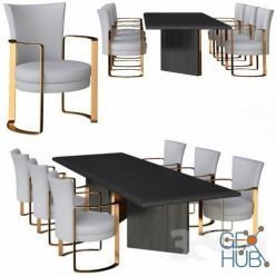 3D model Fendi Dining Table (max, obj)