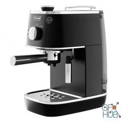 3D model Espresso Coffee Machine Distinta ECI 341 by DeLonghi