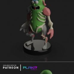 3D model PlaKit PickleRick – 3D Print