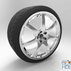 3D model TVR Wheel