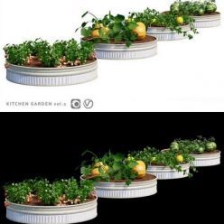 3D model Garden Kitchen garden.vol 2