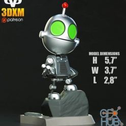 3D model Clank Chibi – 3D Print