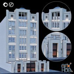 3D model Classic building