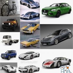 3D model Car 3D Models Bundle May 2021